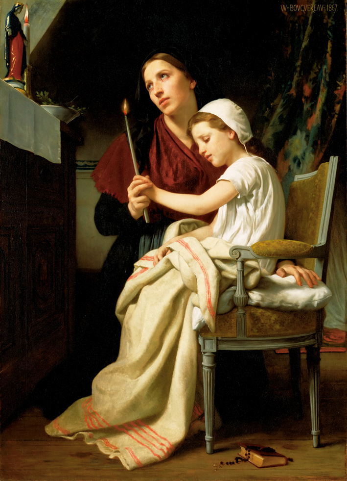  阿道夫·布格罗 Adolphe Bouguereau —— 感恩祭